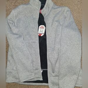 Coleman Men's Light Gray Fleece Jacket